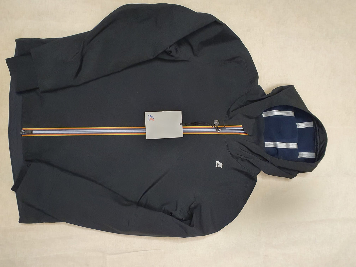 K-way Giacca Uomo nera