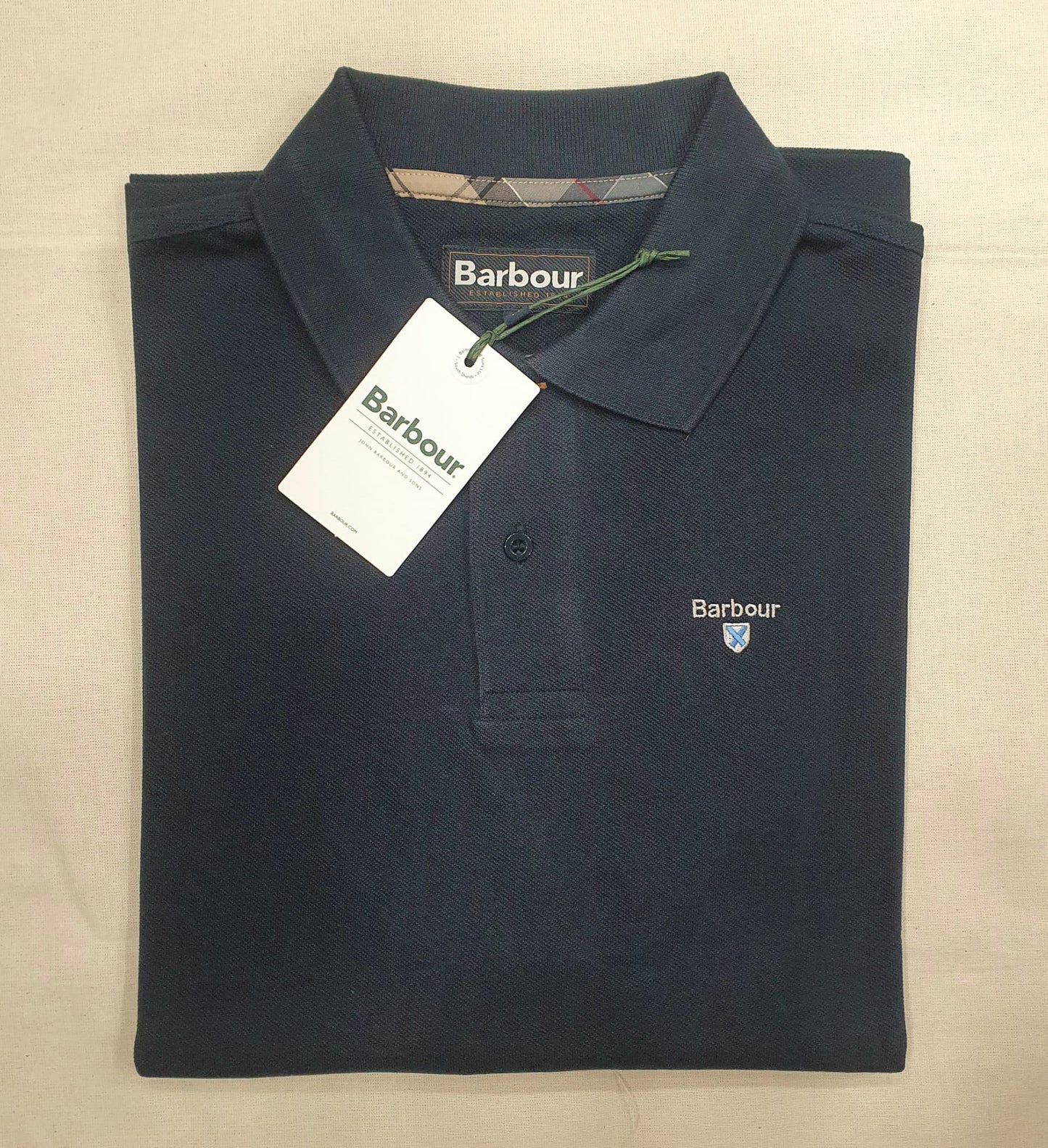 Barbour polo manica corta uomo